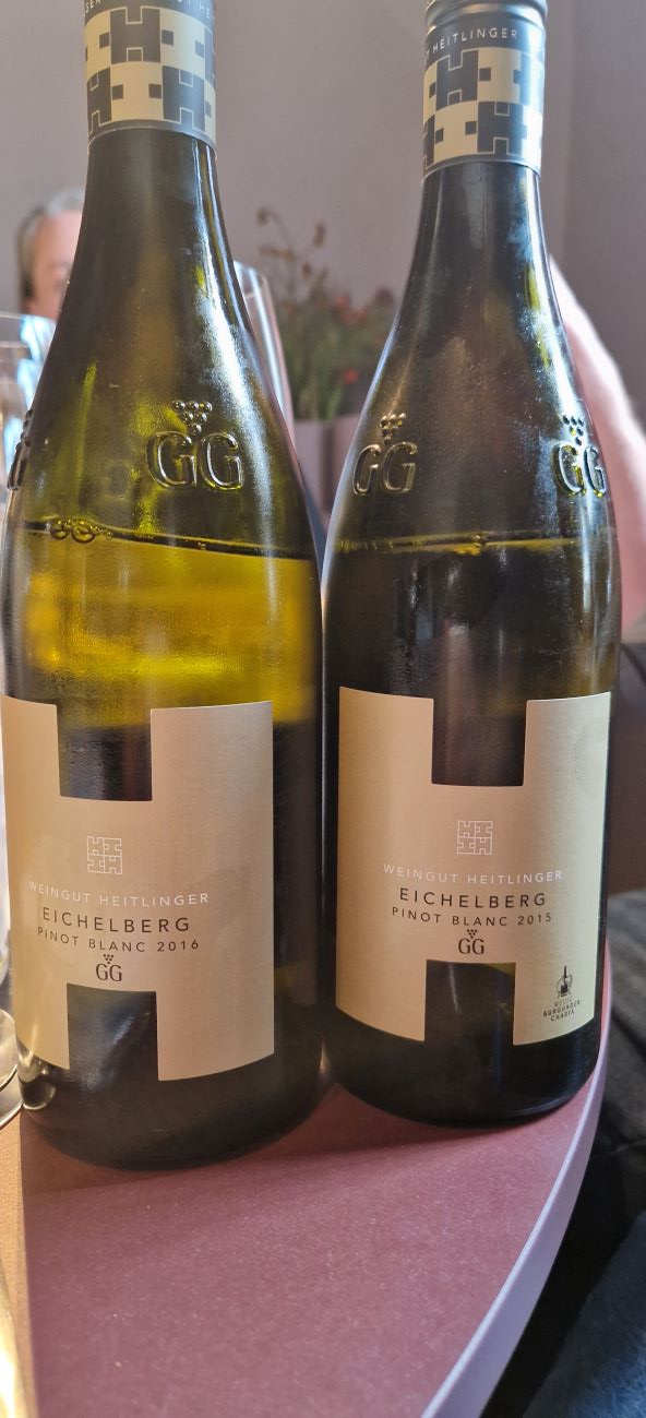 Heitlinger Roundtable Im Rausch: Heitlinger Eichelberg Pinot Blanc 2015 und Pinot Blanc 2016