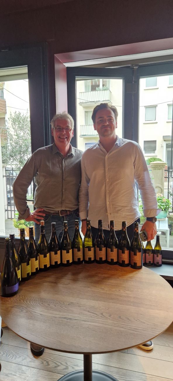 Der Heitlinger Roundtable 2025 „Im Rausch“: die Winzer Claus Burmeister und Patrick Jacklin