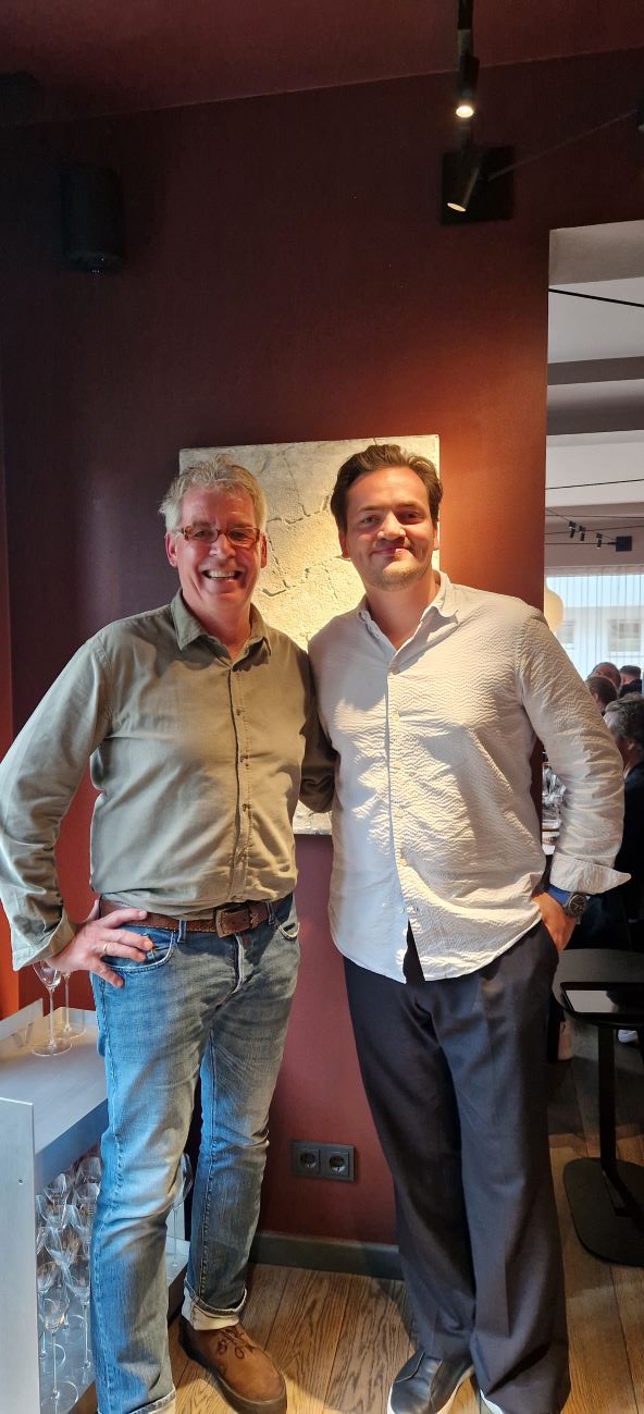 Der Heitlinger Roundtable 2025 „Im Rausch“: die Winzer Claus Burmeister und Patrick Jacklin