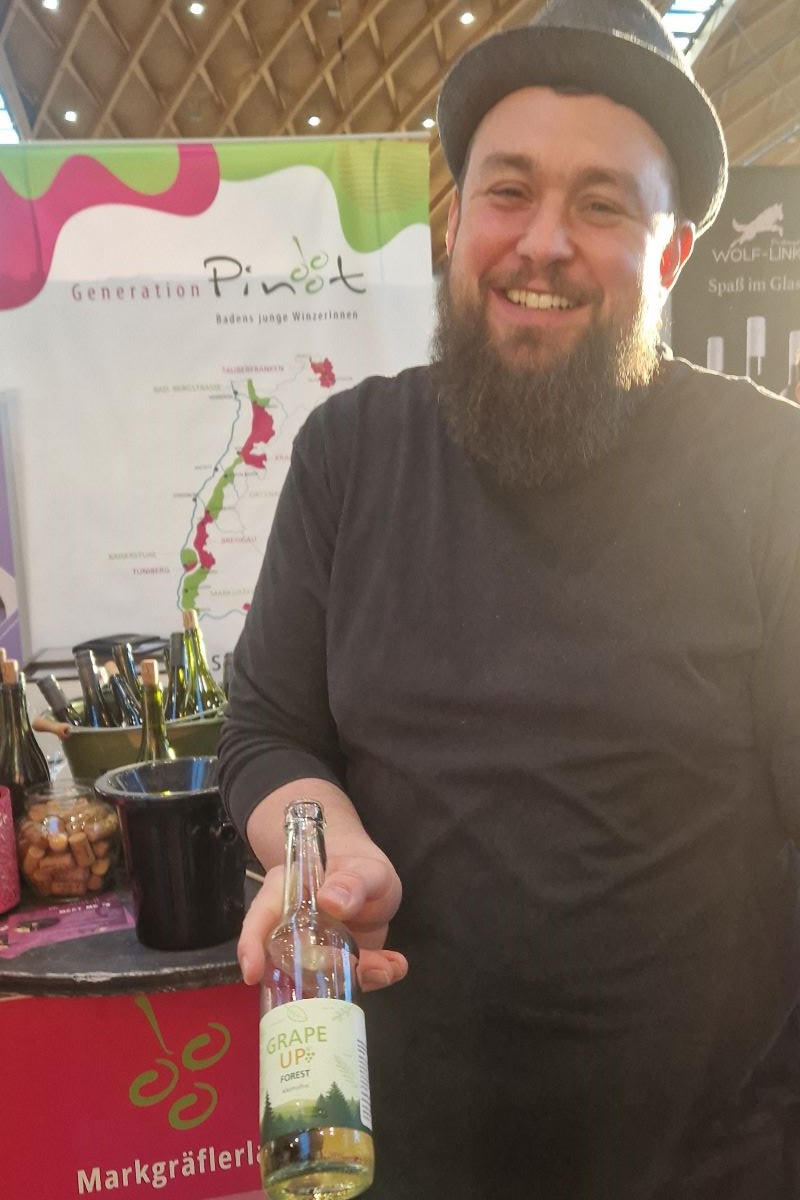 Eurovino 2026: Kevin Rüdlin vom Wein- und Obsthof Rüdlin