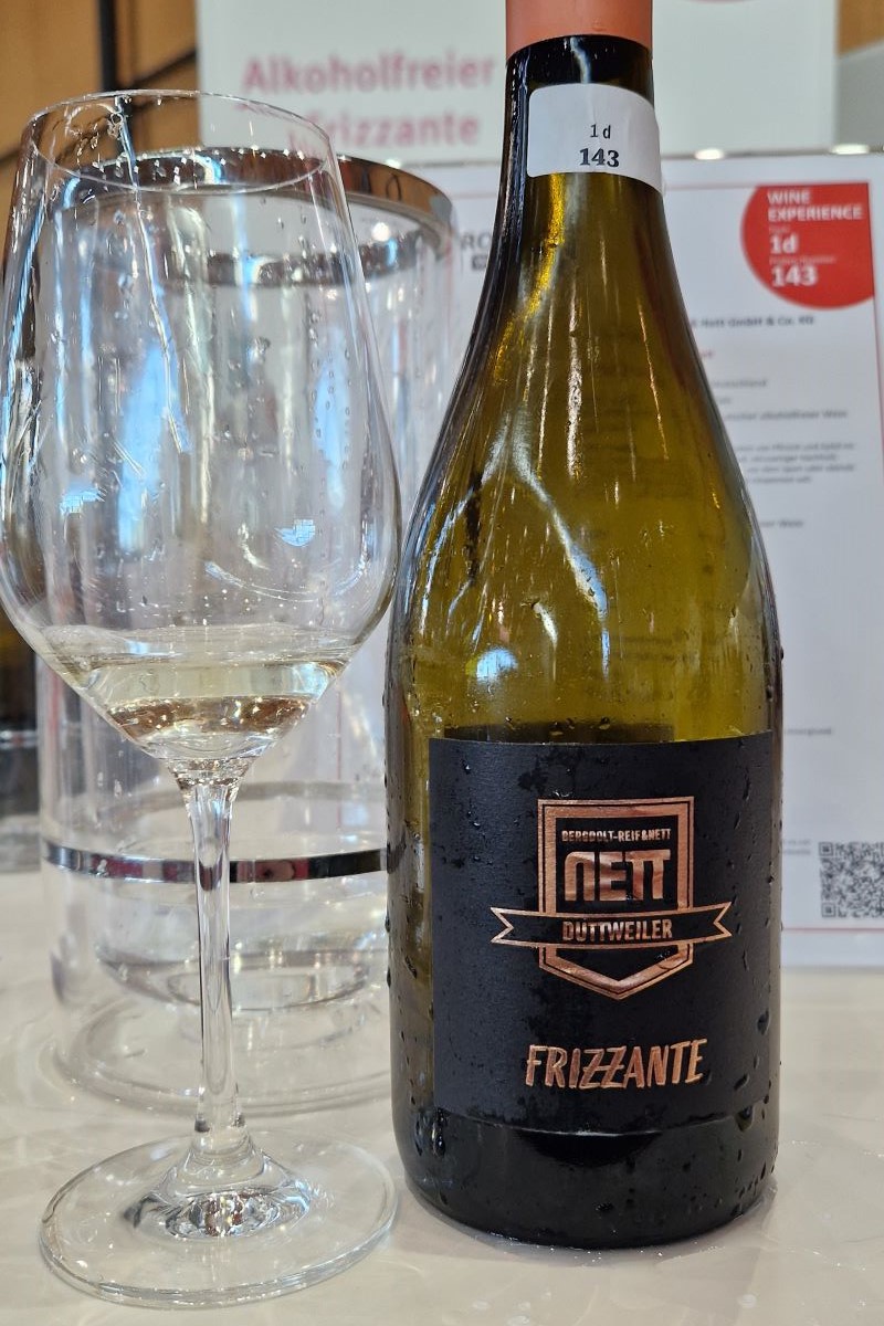 Viele alkoholfreie Neuprodukte auf der Eurovino 2026: Frizzante von Bergdolt-Reif & Nett